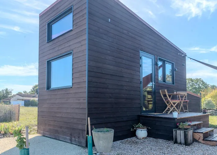 Tiny La Part Des Anges Сasa de vacaciones Salignac-sur-Charente